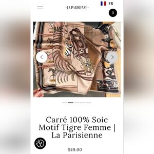 Silk Elegant Square Scarf